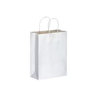 SHOPPER IN CARTA CON MANICI RITORTI